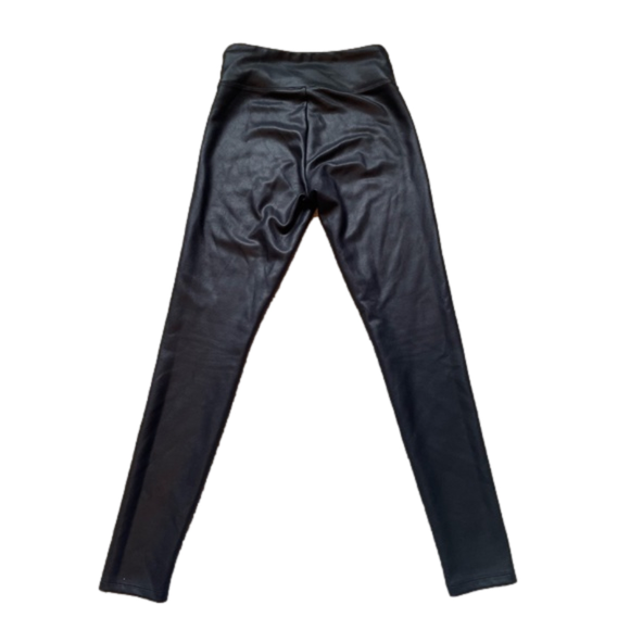 Express size small faux leather leggings GUC - Picture 3 of 4